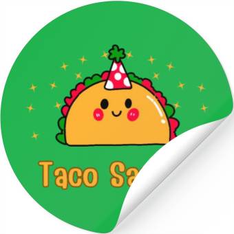Discover Taco Saurus Natural Toddler Stickers