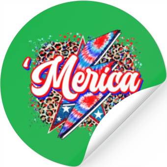 Discover Merica Stickers