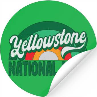 Discover YStone NationaPark Rainbow Stickers