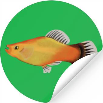 Discover freshwater fish Stickers