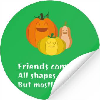 Discover Halloween Vegetable Friends Stickers