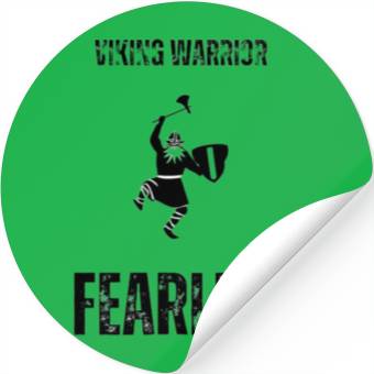 Discover Viking warrior fearless Stickers