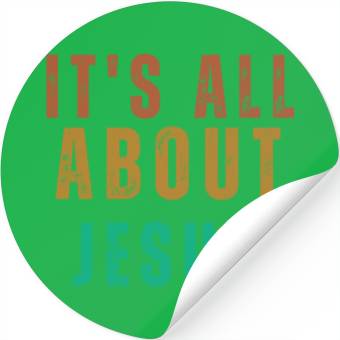Discover All About Jesus Stickers