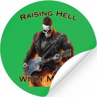 Discover Raising Hell with Metal Stickers