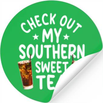 Discover Southern Sweet Tea Outfit Stickers