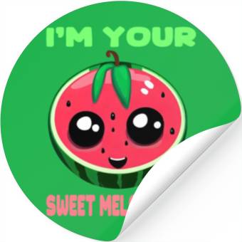 Discover Watermelon - Your sweet melon magic Stickers