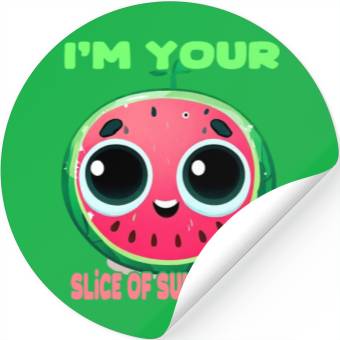 Discover Watermelon summer joy Stickers