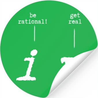 Discover Funny Math circle number pi quote cool Stickers