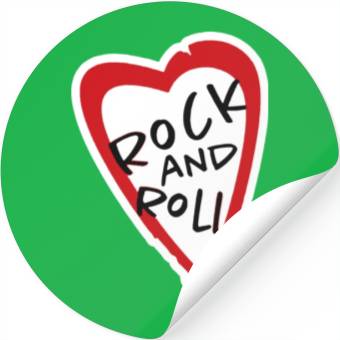 Discover Rock and roll Lover Stickers