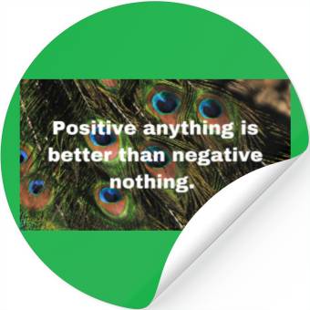 Discover Positive attitude Stickers