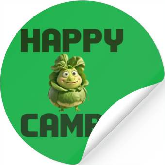 Discover happy camper Stickers