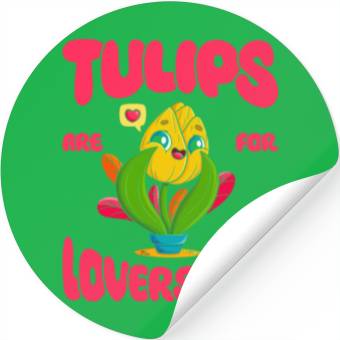 Discover Tulip Gardening Cute Stickers