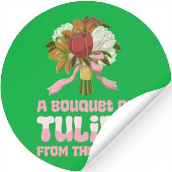 Discover Tulip Gardening Cute Stickers