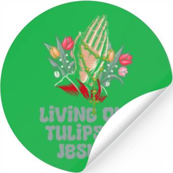 Discover Tulip Gardening Jesus Stickers