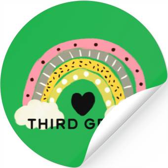 Discover Third Grade Back To School Stickers