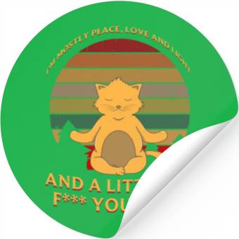 Discover Peace Love And Light Stickers