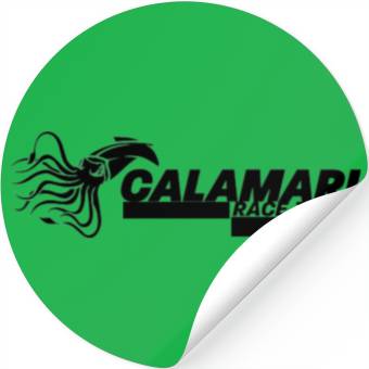 Discover Calamari race team Stickers