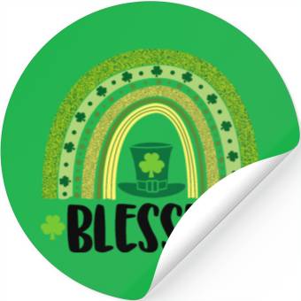 Discover Blessed St Patricks Stickers