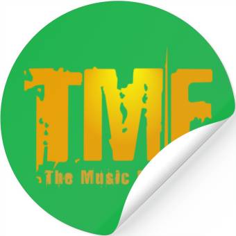 Discover TMF Gold Logo Stickers
