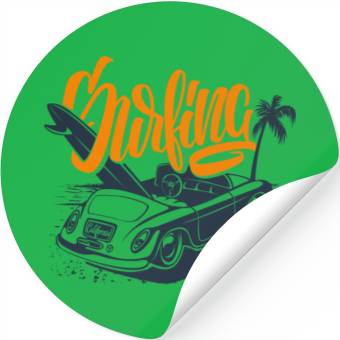 Discover Surfing collection Stickers