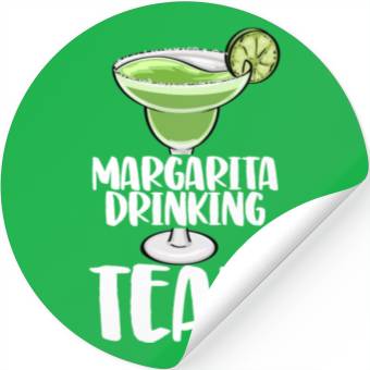 Discover Margarita Drinking Team Stickers