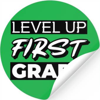 Discover Back to School Stickers Level Up 1st