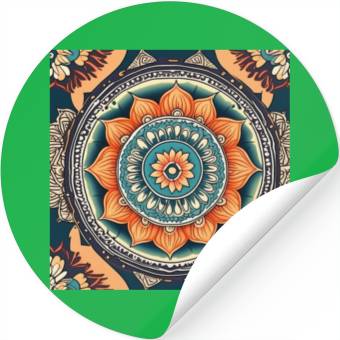 Discover Mandala design Stickers
