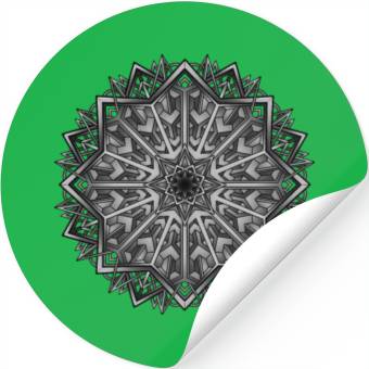 Discover Dark Magic Mandala Stickers