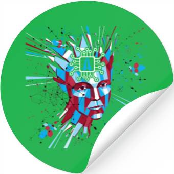 Discover AI Artificial Intelligence Robot AI Robotics Stickers