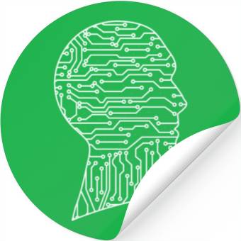 Discover Robot AI Robotics AI Artificial Intelligence Stickers