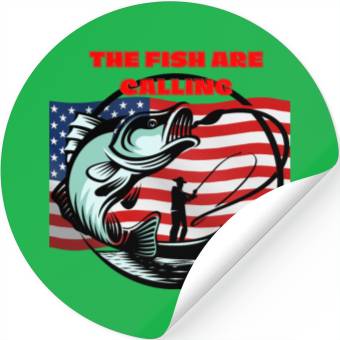 Discover The Fish are Calling Stickers