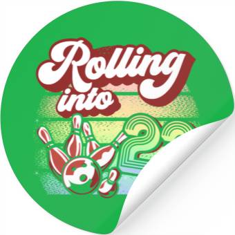Discover Bowling Py Rolling Into 23 Stickers