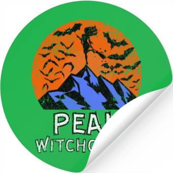Discover Peak Witchcraft Mountain Witch Stickers