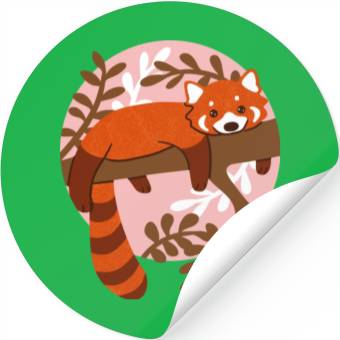 Discover Red Panda Stickers