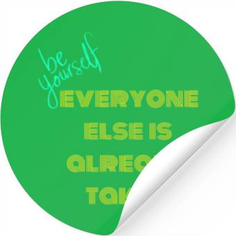 Discover Unique Identity Stickers - Be Yourself