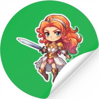 Discover Warrior Princess Adventure Stickers