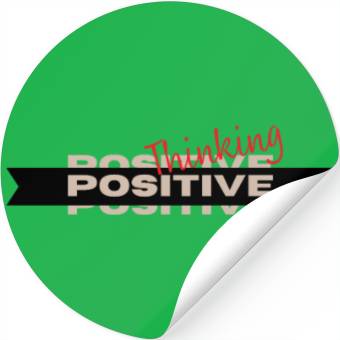 Discover Positive Thinking Stickers