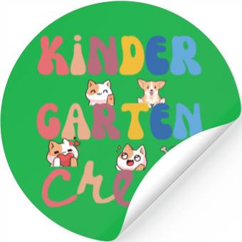 Discover Kinder garten crew Stickers