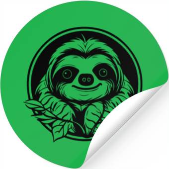 Discover Sloth Stickers