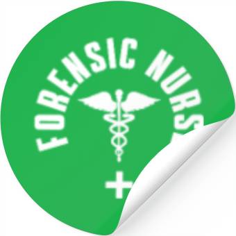 Discover Great Forensic Nurse Pocket Outfit Stickers