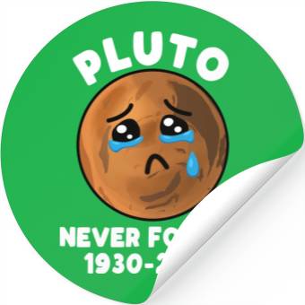 Discover Pluto Never Forget 1930 2006 Stickers