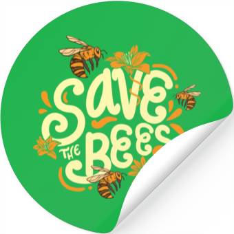 Discover Save The Bees Beekeeper Environmentalist Stickers