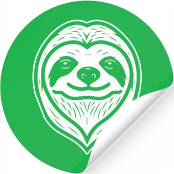 Discover Sloth Stickers