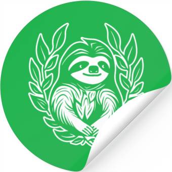 Discover Sloth Stickers