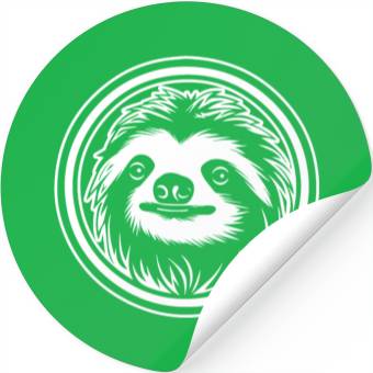 Discover Sloth Stickers