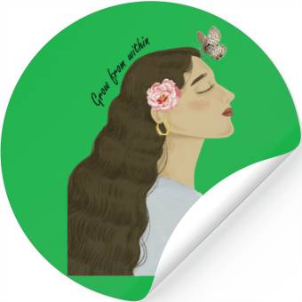 Discover summer pink natures Stickers