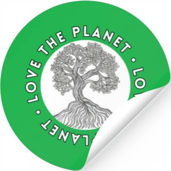 Discover Tree: detailed, relaxing, & positive Stickers