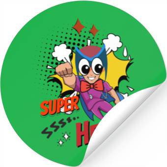 Discover Super Hero Stickers