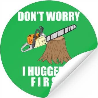 Discover Lumberjack Chainsaw Logging Arborist Stickers