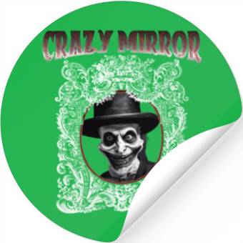 Discover Horror Crazy Mirror Stickers